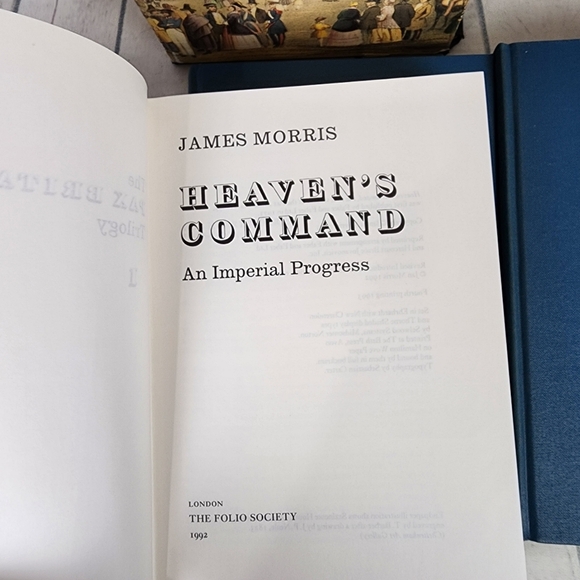 Pax Britannica Trilogy The Folio Society by James Morris 1993 Edition Hardcover - Picture 13 of 16